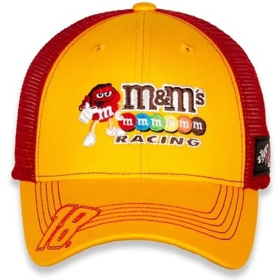 Kyle Busch Men’s M&M’s Racing Adjustable NASCAR Hat