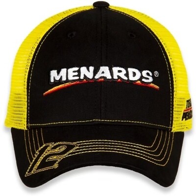Ryan Blaney Men’s Menard’s Racing Adjustable NASCAR Hat