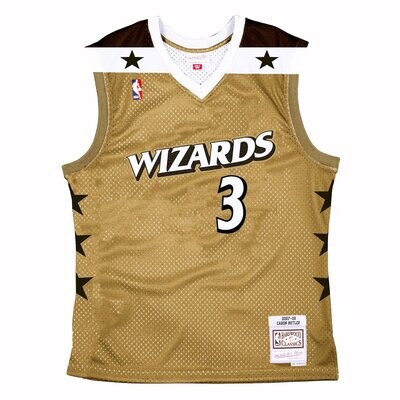 Washington Wizards Caron Butler 2007-08 Mocha Mitchell & Ness Men's Swingman Jersey