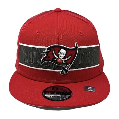Tampa Bay Buccaneers Men's Red New Era 9Fifty Snapback Hat