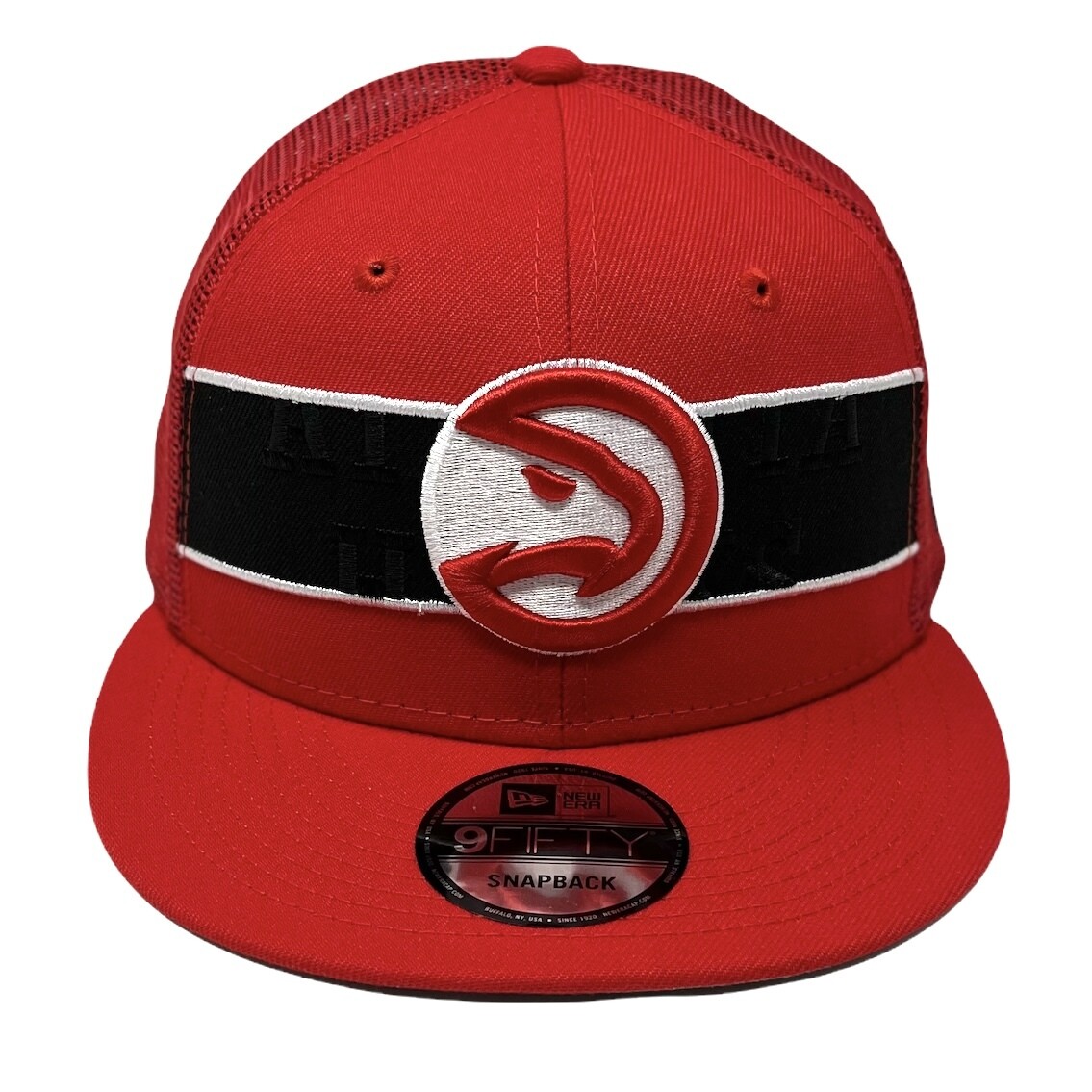 Atlanta Hawks Men's Red New Era 9Fifty Snapback Hat