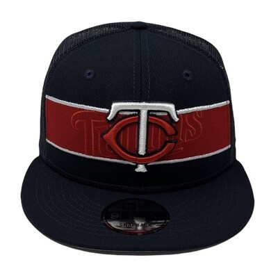 Minnesota Twins Men's Blue New Era 9Fifty Snapback Hat