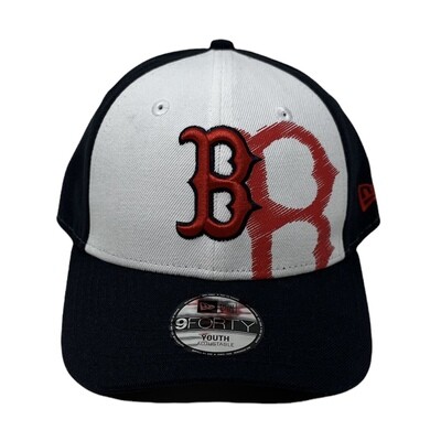 Boston Red Sox Youth Sketch New Era 9Forty Adjustable Hat