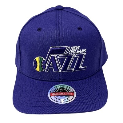 New Orleans Jazz Men’s Mitchell & Ness NBA Team Ground 2.0 Stretch Snapback Hat