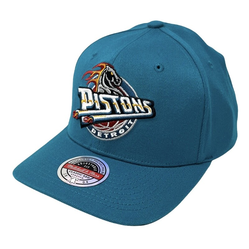 Detroit Pistons Men’s Mitchell & Ness NBA Team Ground 2.0 Stretch Snapback Hat