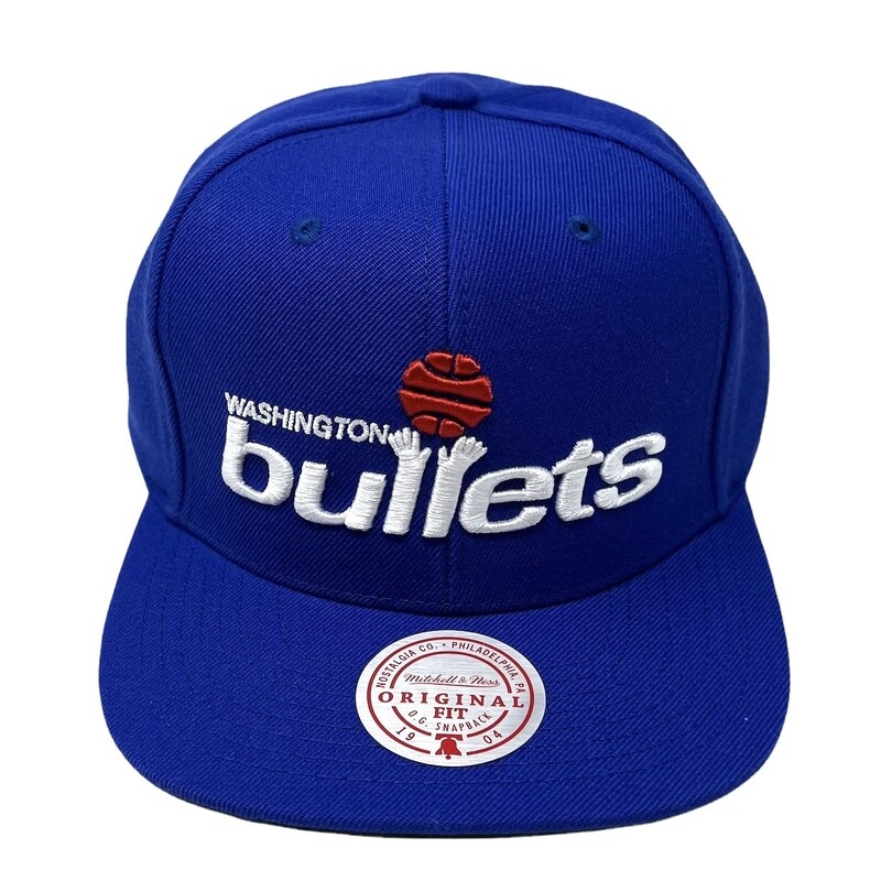 Washington Bullets Men’s Mitchell & Ness NBA Team Ground 2.0 Snapback Hat