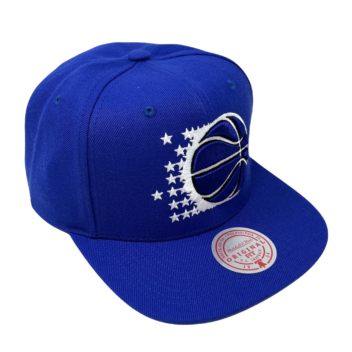 Men's Mitchell & Ness Blue Orlando Magic Ground 2.0 Snapback Hat