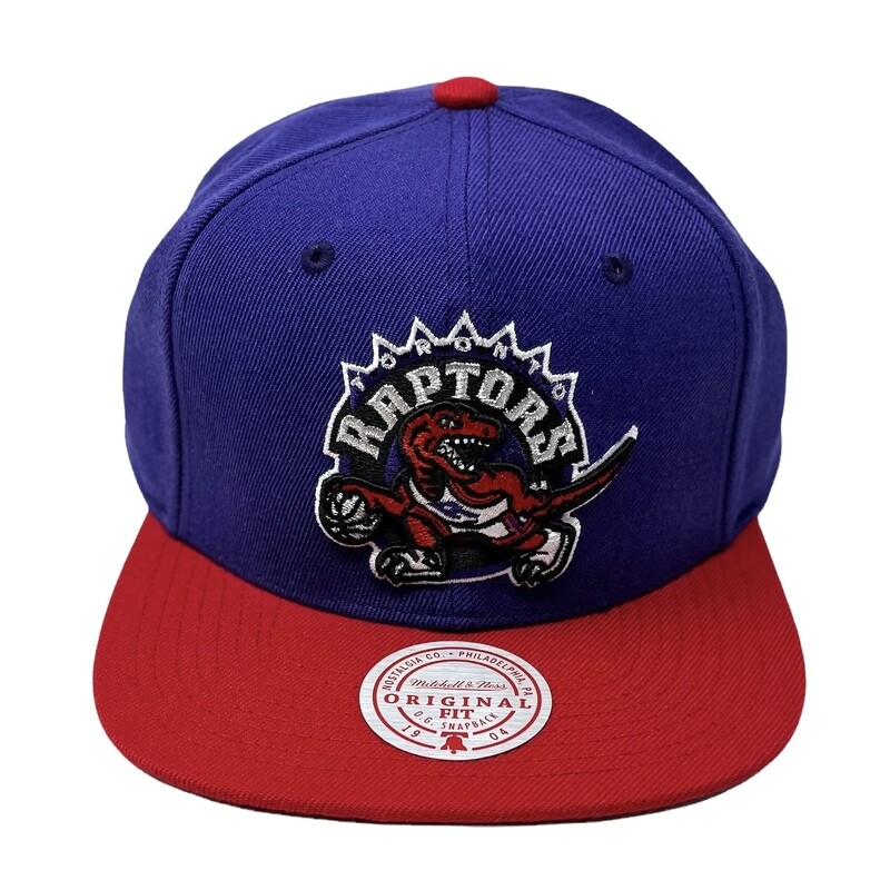 Toronto Raptors Men’s Mitchell & Ness NBA Team 2 Tone Snapback Hat