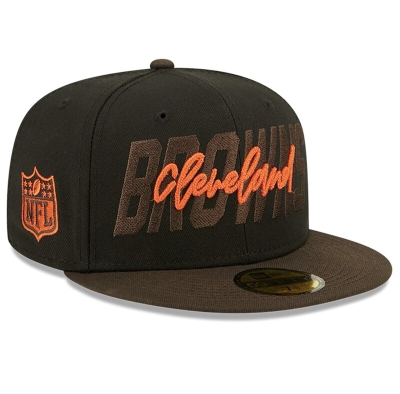 Cleveland Browns Men’s New Era NFL Draft On Stage 59FIFTY Fitted Hat