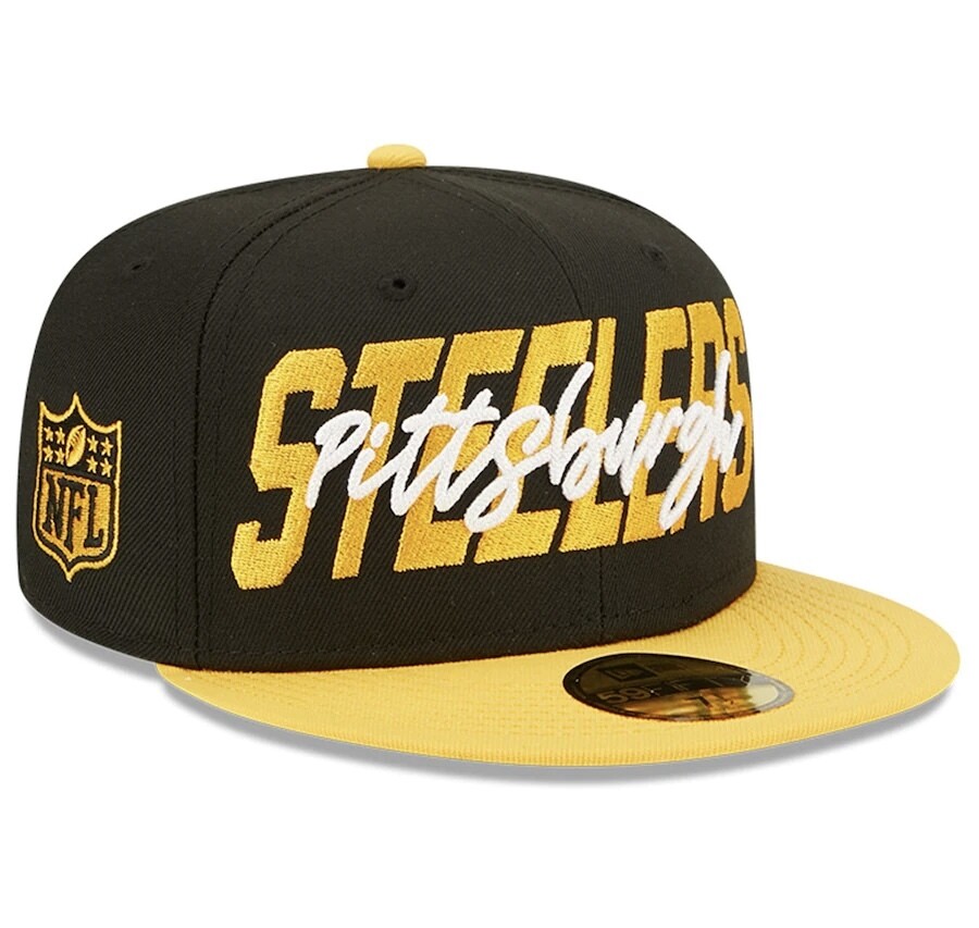Pittsburgh Steelers Men’s New Era NFL Draft On Stage 59FIFTY Fitted Hat