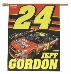 Jeff Gordon 27" x 37" Vertical Flag