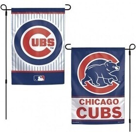 Chicago Cubs 12.5" x 18" Garden Flag 2-Sided