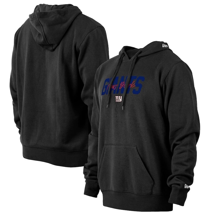 New York Giants Men’s New Era Black NFL Draft Collection Pullover Hoodie
