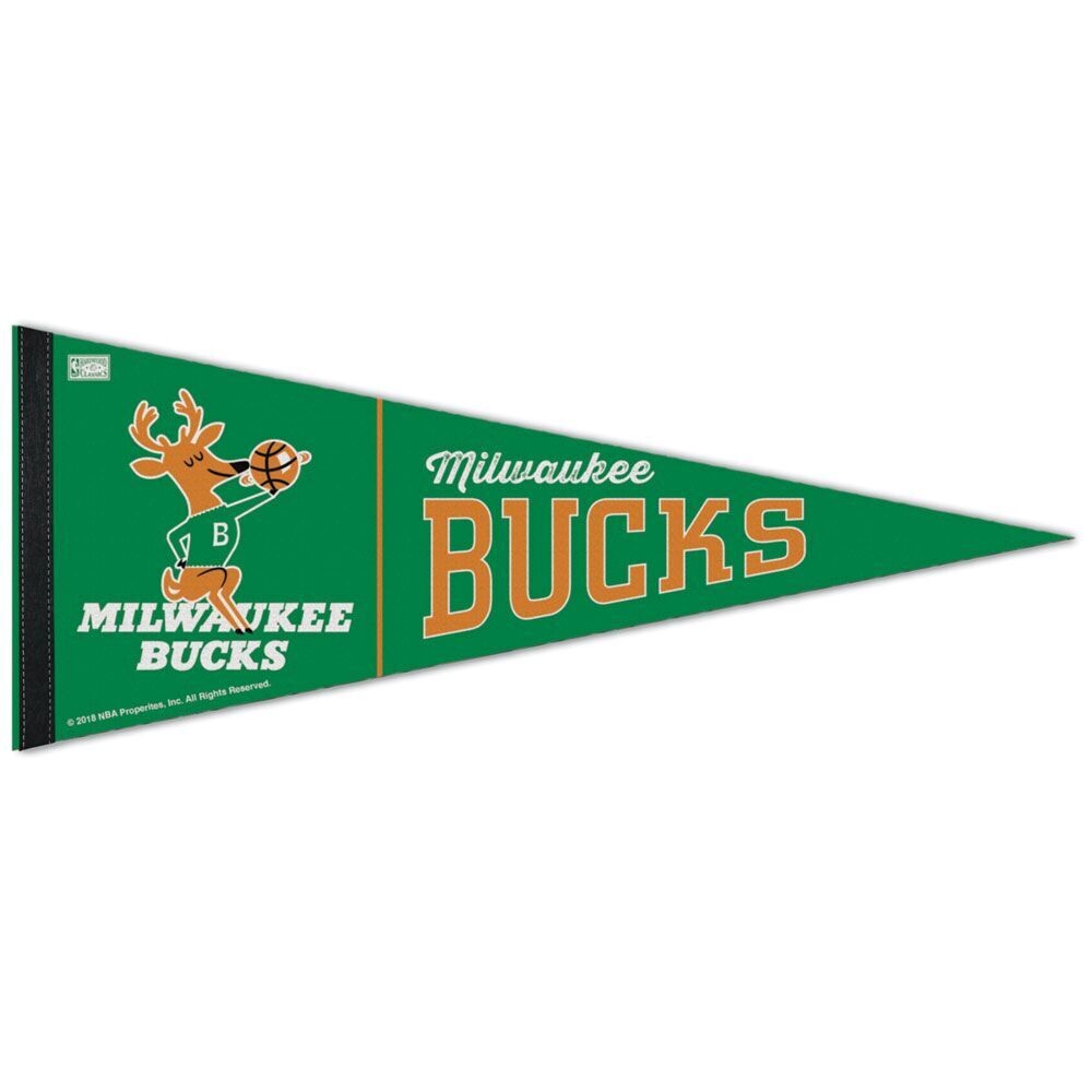 Milwaukee Bucks 12" x 30" Premium Pennant