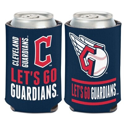 Cleveland Guardians MLB 12 Ounce Can Cooler Koozie