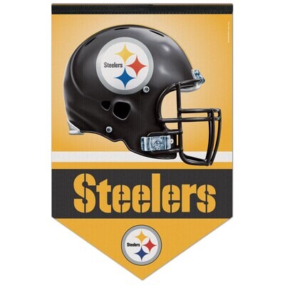 Pittsburgh Steelers 19" x 26" Premium Banner