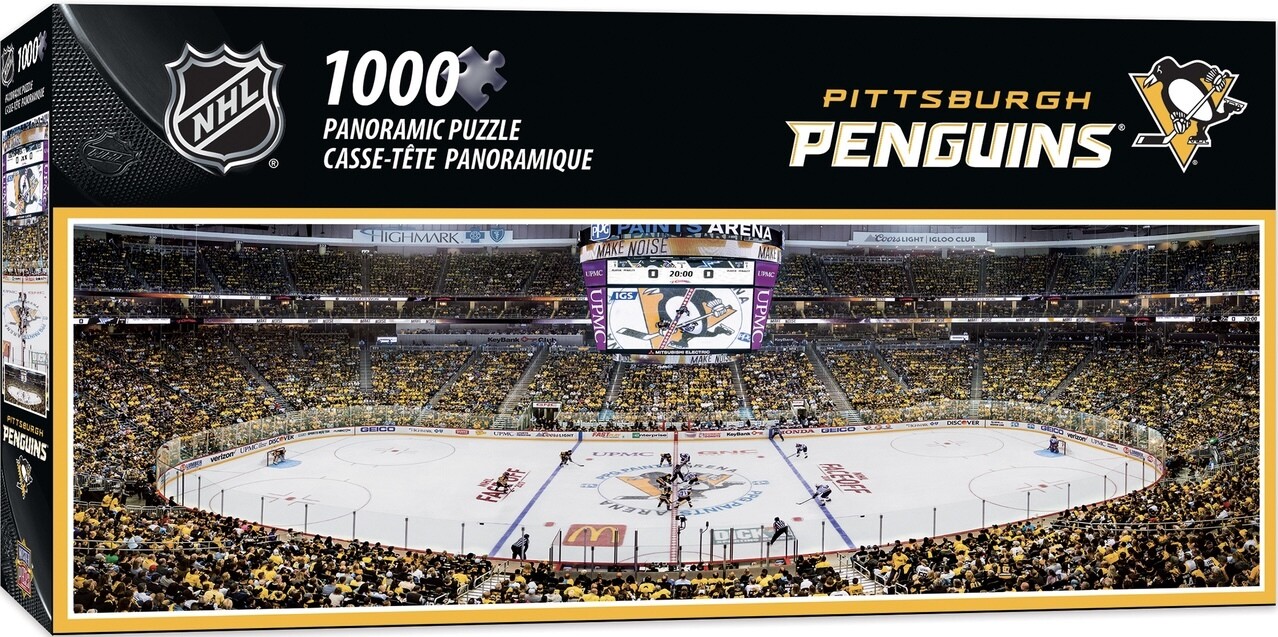 Pittsburgh Penguins 1000 Piece Panoramic Puzzle