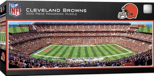 Cleveland Browns 1000 Piece Panoramic Puzzle