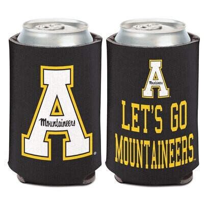Appalachian State Mountaineers 12 Ounce Can Cooler Koozie