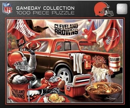 Cleveland Browns 1000 Piece Gameday Puzzle