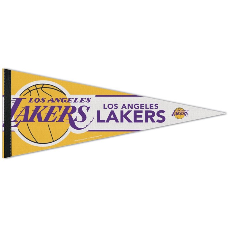 Los Angeles Lakers 12" x 30" Premium Pennant