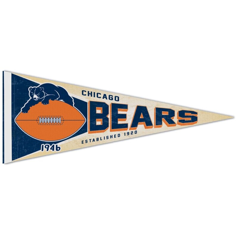 Chicago Bears 12" x 30" Premium Pennant