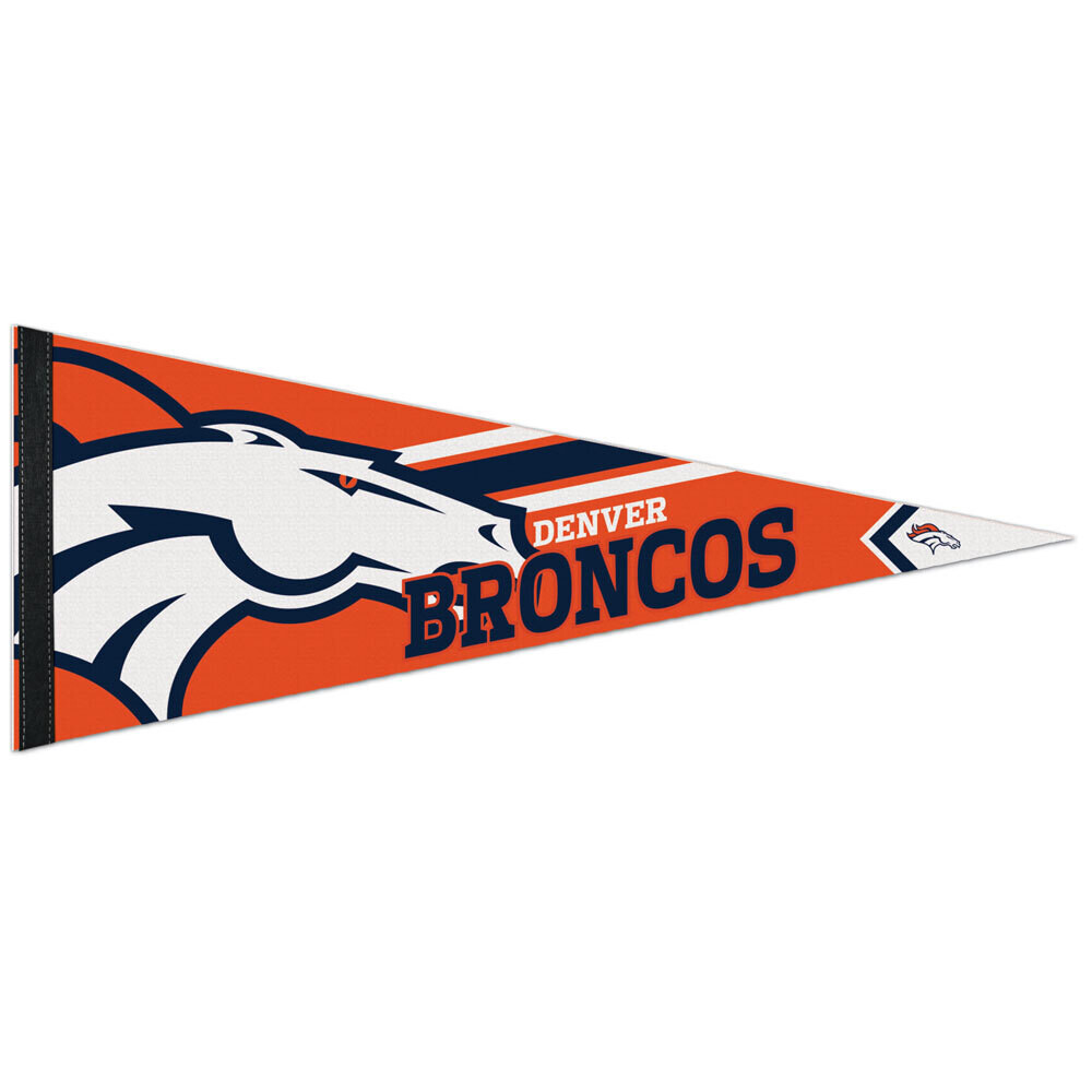 Denver Broncos 12" x 30" Premium Pennant