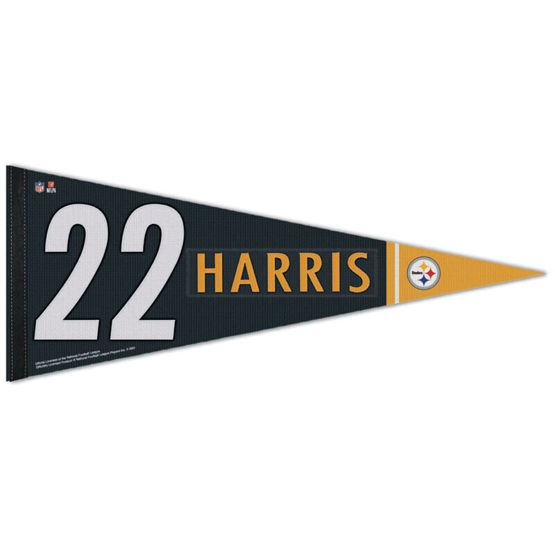 Pittsburgh Steelers Najee Harris 12" x 30" Premium Pennant