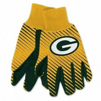 Green Bay Packers Striped Utility Gloves