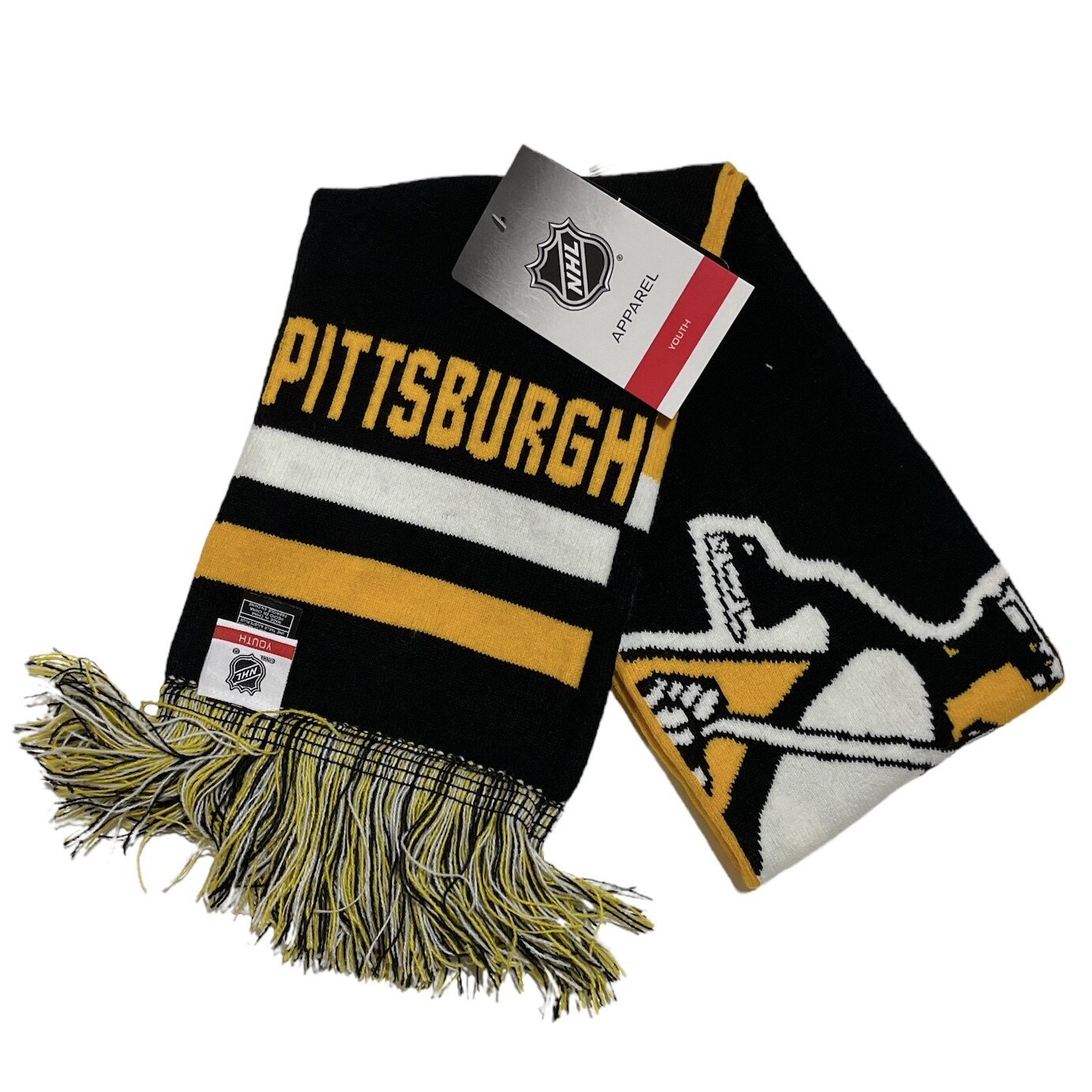 Pittsburgh Penguins Youth Premium Knit Scarf
