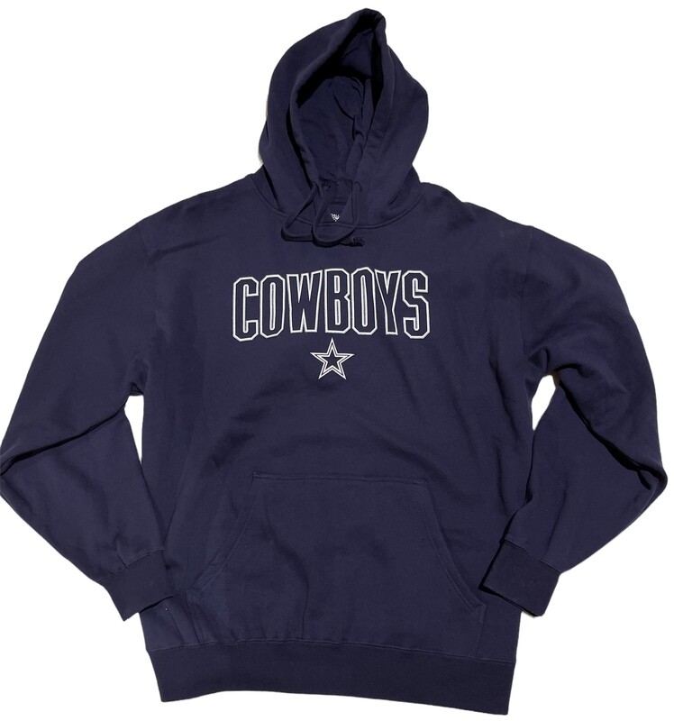 Dallas Cowboys Men's Navy Blue Team Authentic Hoodie