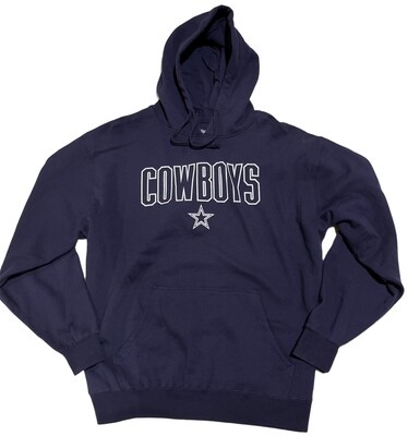 Dallas Cowboys Men's Navy Blue Team Authentic Hoodie