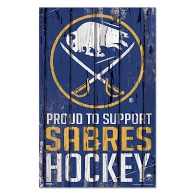 Buffalo Sabres Distressed 11"x 17" Wooden Sign
