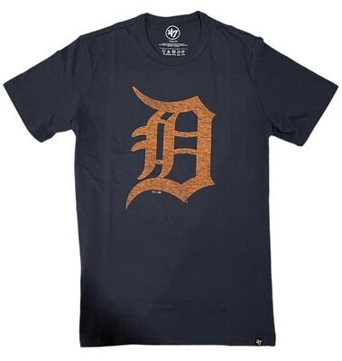 Detroit Tigers Men’s Atlas Blue 47 Brand T-Shirt