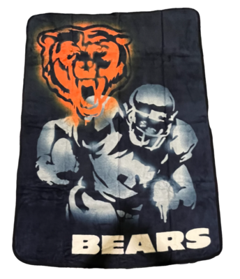 Chicago Bears 60" x 80" Plush Throw Blanket
