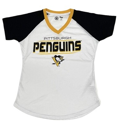 Pittsburgh Penguins Women’s 4Her V-Neck T-Shirt
