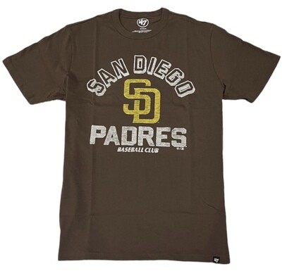 San Diego Padres Men’s Espresso 47 Brand T-Shirt