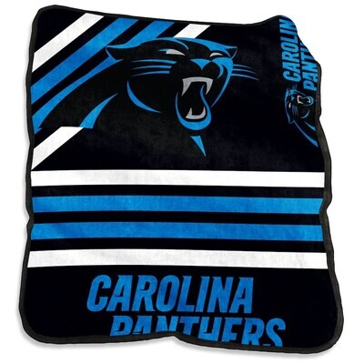 Carolina Panthers 50" x 60" Plush Raschel Blanket