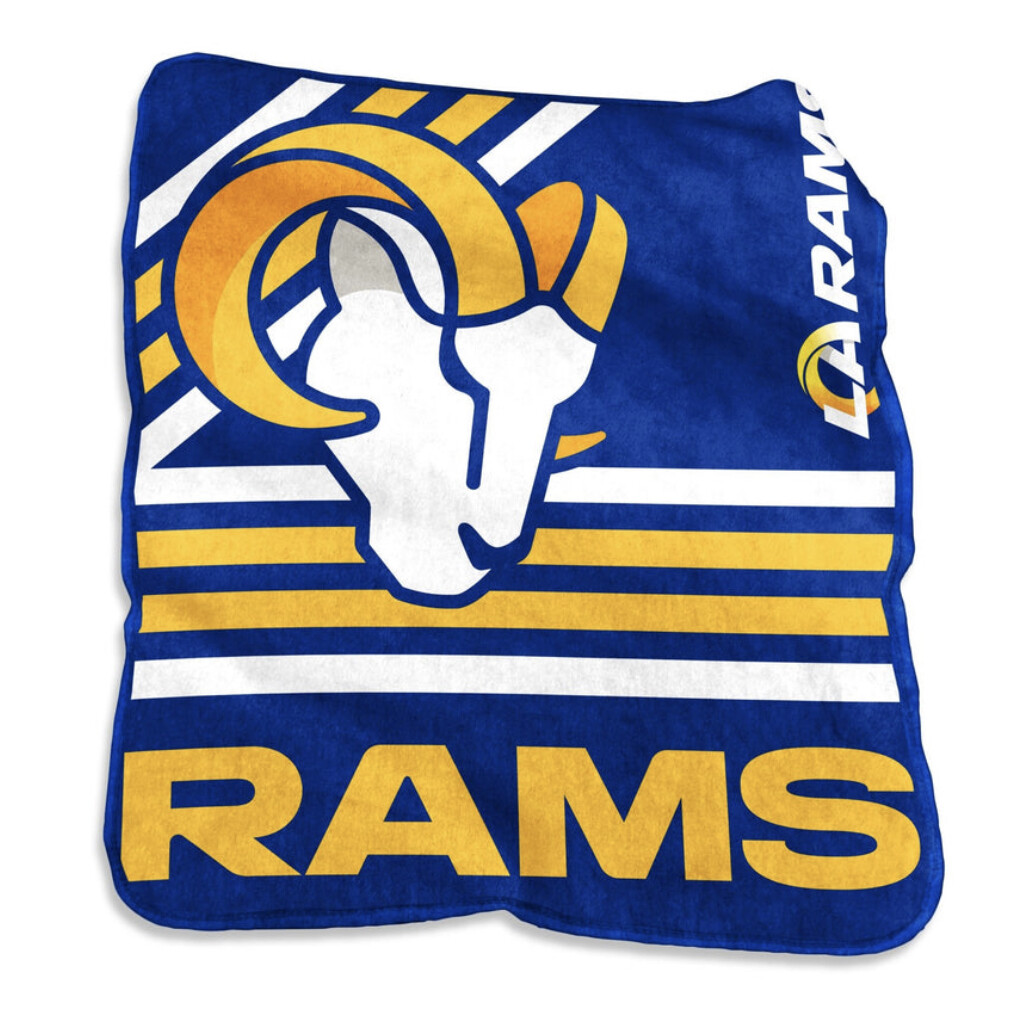 Los Angeles Rams 50" x 60" Plush Raschel Blanket