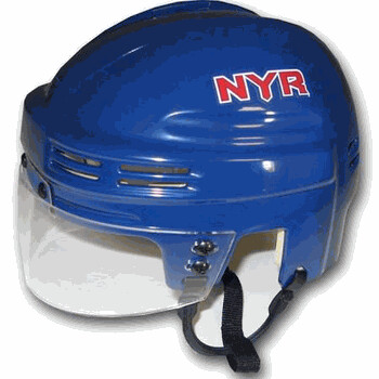NY Rangers Goalie Helmet