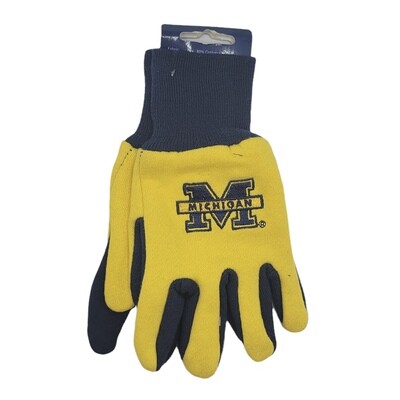 Michigan Wolverines Children's Utility Gloves