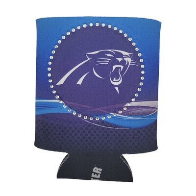 Carolina Panthers 12 Ounce Can Cooler Koozie Carolina Panthers 12 Ounce Can Cooler Koozie