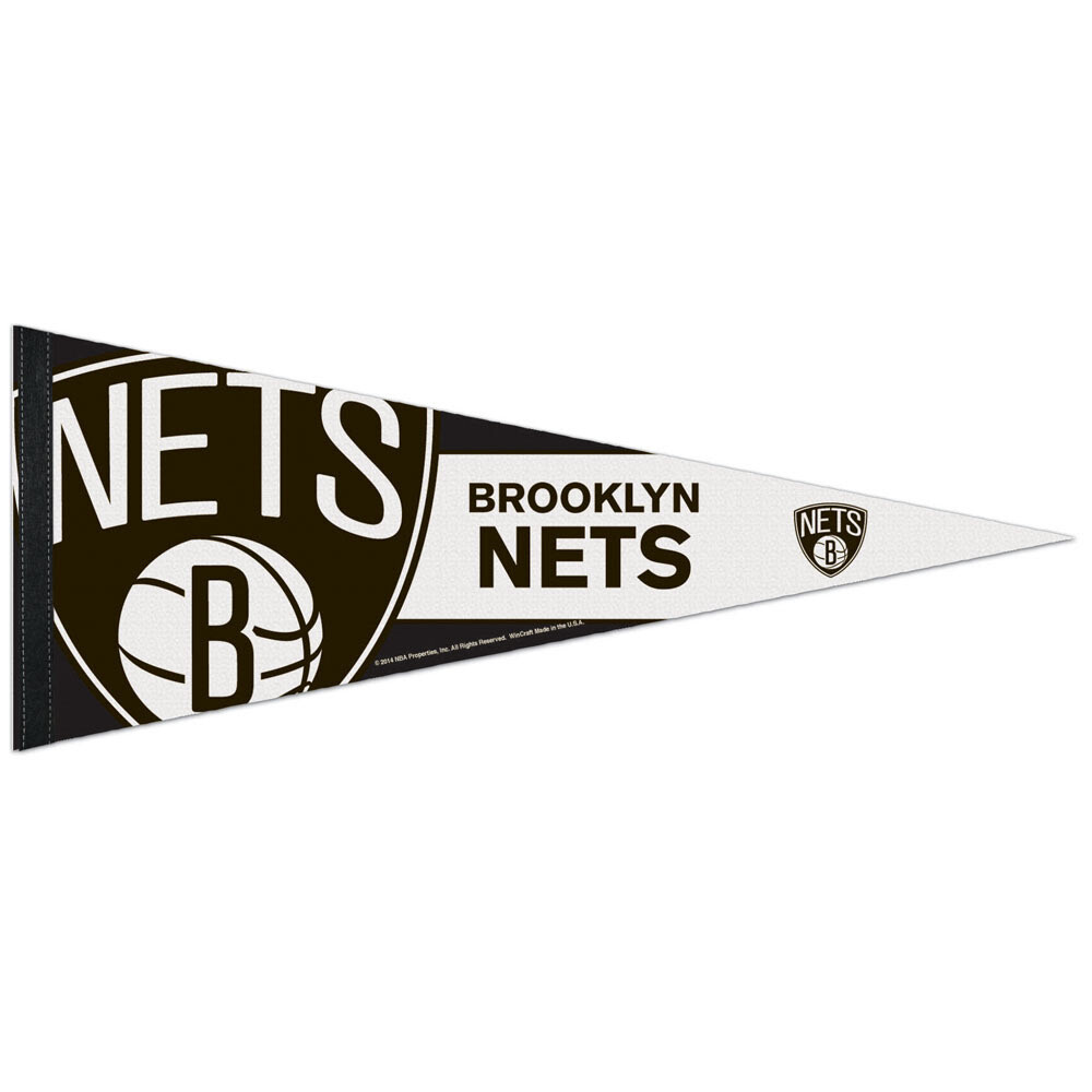 Brooklyn Nets 12" x 30" Premium Pennant