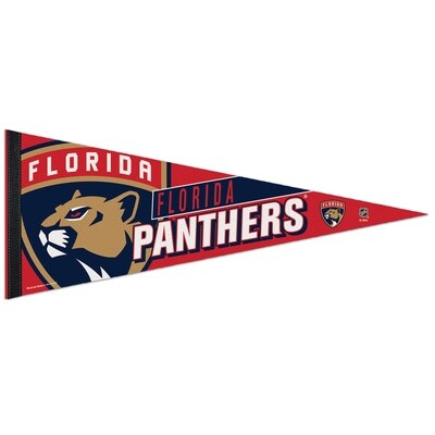 Florida Panthers 12" x 30" Premium Pennant