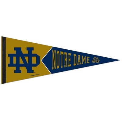 Notre Dame Fighting Irish 12" x 30" Premium Pennant