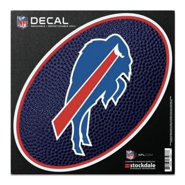 Buffalo Bills 6" x 6" Repositionable Team Decal