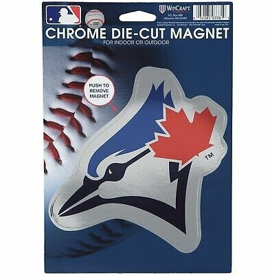 Toronto Blue Jays Die Cut Chrome Magnet