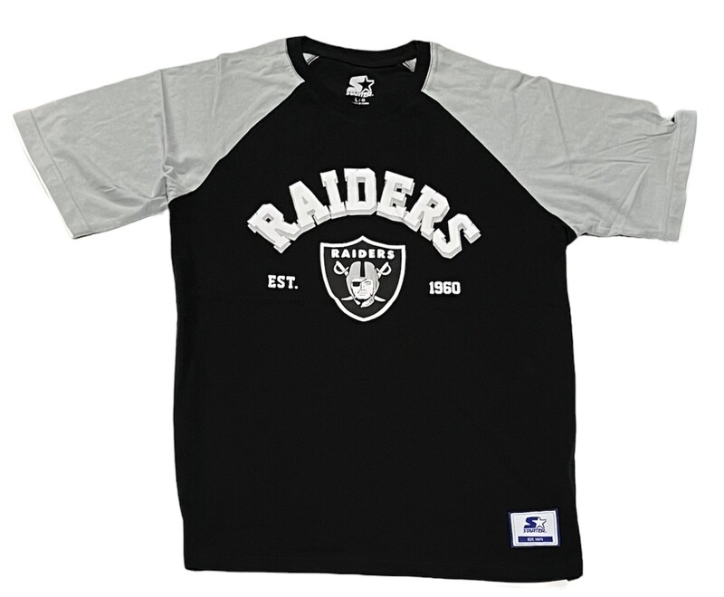 Las Vegas Raiders Men’s 2-Tone Starter Shirt Las Vegas Raiders Men’s 2-Tone Starter Shirt