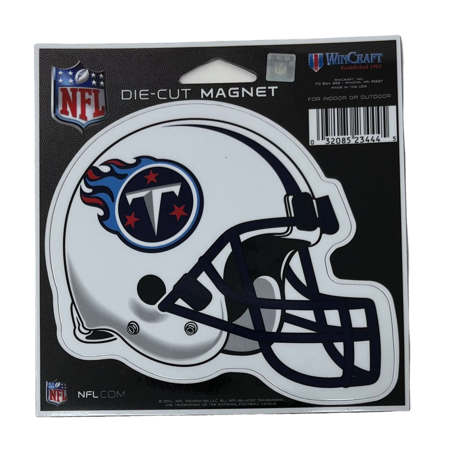 Tennessee Titans Die Cut Logo Magnet