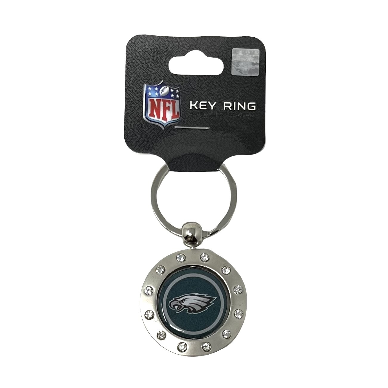 Philadelphia Eagles Metal Spinning Key Ring